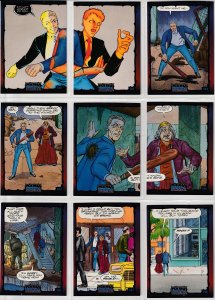 Dark Dominion # 0 Trading Cards  Rare Steve Ditko painted art ! Complete Set