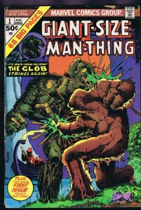Giant Size Man Thing #1 ORIGINAL Vintage 1974 Marvel Comics The Glob 