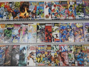 Huge Lot of 170+ Comics W/ Hulk, Avengers, X-Men Avg VF- Condition