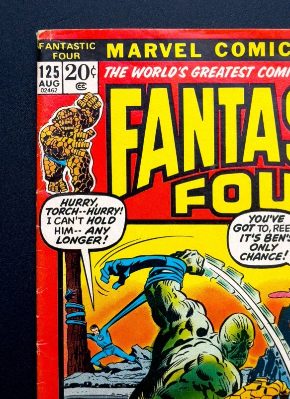 Fantastic Four #125 (1972) [KEY] Final Issue - John Buscema Art - FN/FN+