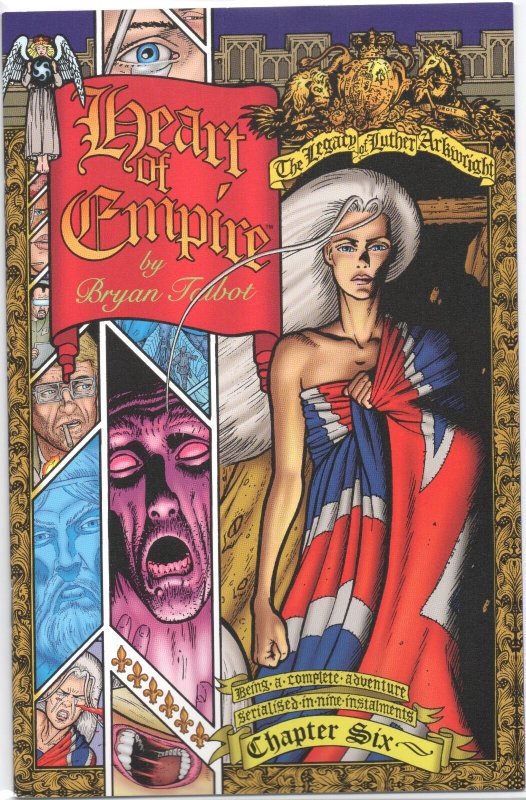 HEART OF EMPIRE 1-9 DARK HORSE COMIC SET COMPLETE LUTHER BRYAN TALBOT