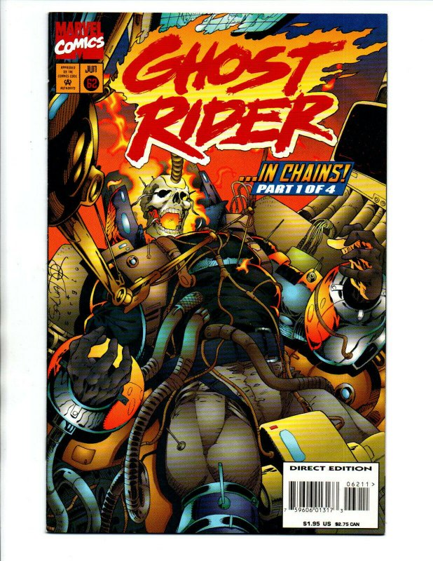 Ghost Rider #62 - 1995 - Low Print run - NM