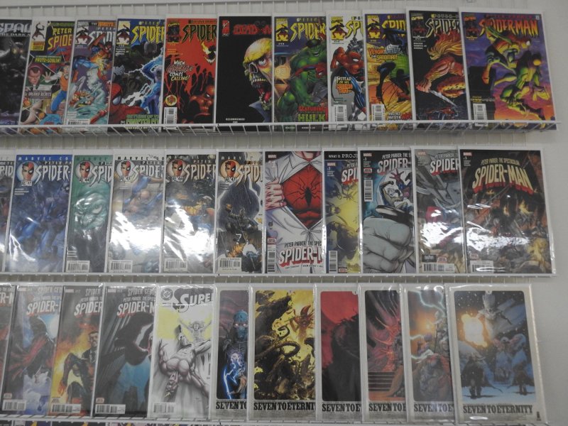 Huge Lot of 140+ Comics W/ Spider-Man, Spawn, Superman! Avg. VF+ Condition!