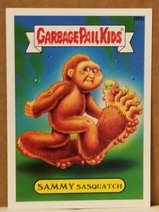 2015 Garbage Pail Kids #B6b Sammy Sasquatch