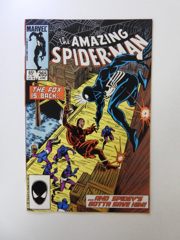 The Amazing Spider-Man #265 (1985) 1st appearance of Silver Sable VF- condition