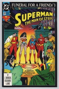 Superman Man Of Steel #20 (DC, 1993) VF