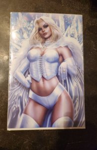 X-MEN #26 ARIEL DIAZ VIRGIN VARIANT EMMA FROST WHITE QUEEN WEDDING RING