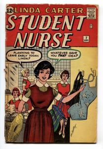 LINDA CARTER STUDENT NURSE #7 1962-MARVEL-HAIRSTYLES-FASHION-PAPER DOLLS