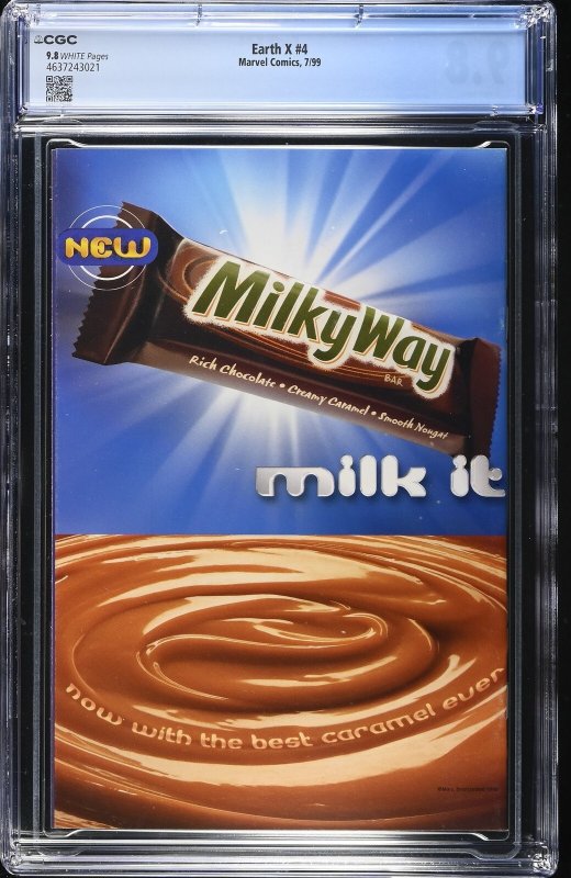 Earth X #4 (7/99) Graded CGC 9.8