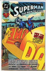 Superman: The Man of Steel #30 (1994) Superman