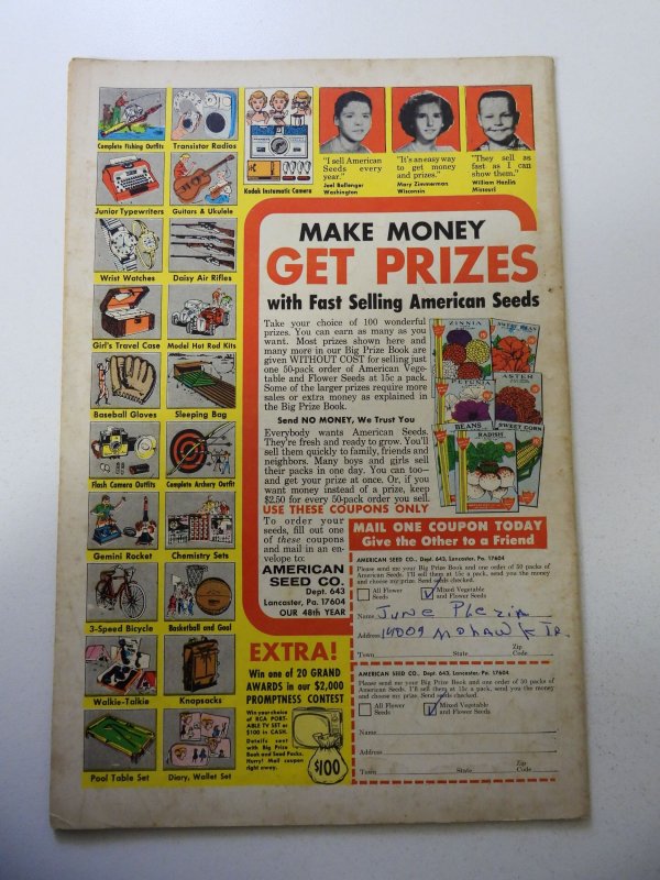 Alvin #15 (1966) VG+ Condition ink on bc