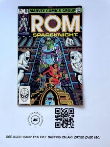 ROM Spaceknight # 38 NM- Marvel Comic Book X-Men Avengers Hulk Thor 25 J800