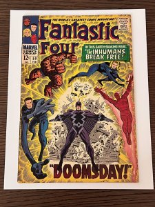 Fantastic Four #59 (1967). FN/VF. Doc Doom w/ Silver Surfer powers.