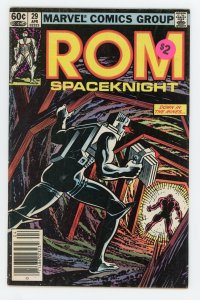 Rom #29 Bill Mantlo Sal Buscema Torpedo Newsstand FN