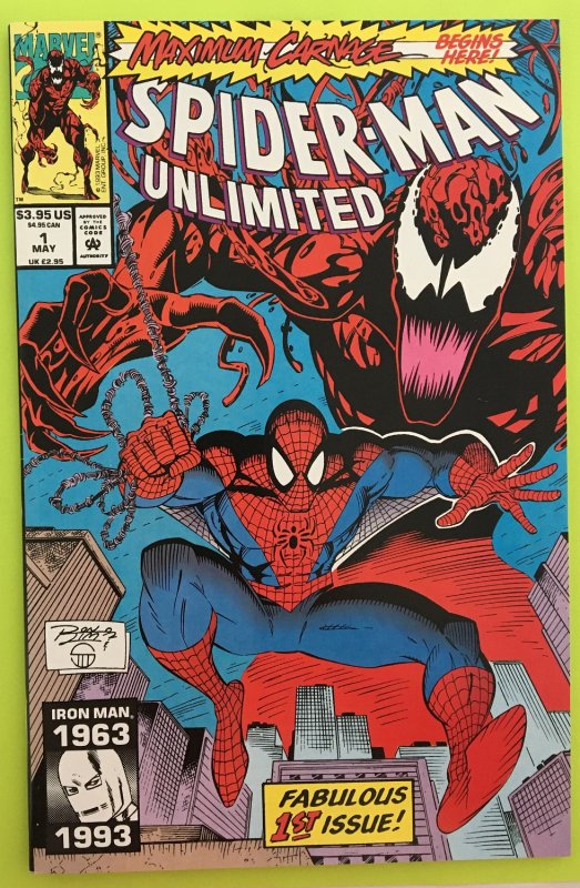 SPIDER-MAN UNLIMITED 1 CARNAGE MARVEL 1993