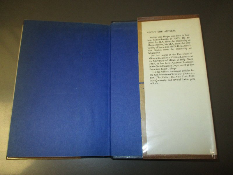 1970 Li'l Abner A Study In American Satire HC/DJ Arthur Asa Berger VG+ 192 pgs