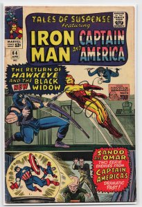 Tales of Suspense #64 (1965) Captain America