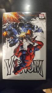 VENOM #1 FRANKIE'S COMIC'S VARIANT SIGNED BY CLAYTON CRAIN WITH COA.