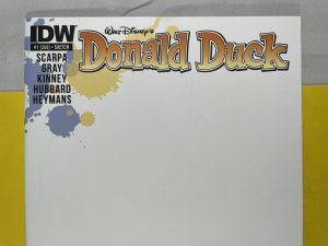 Donald Duck #1 Blank Sketch Variant 2015 IDW Publishing