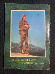 1955 Walt Disney's DAVY CROCKETT King of the Wild Frontier #1 P/G 1.5 Dell Comic