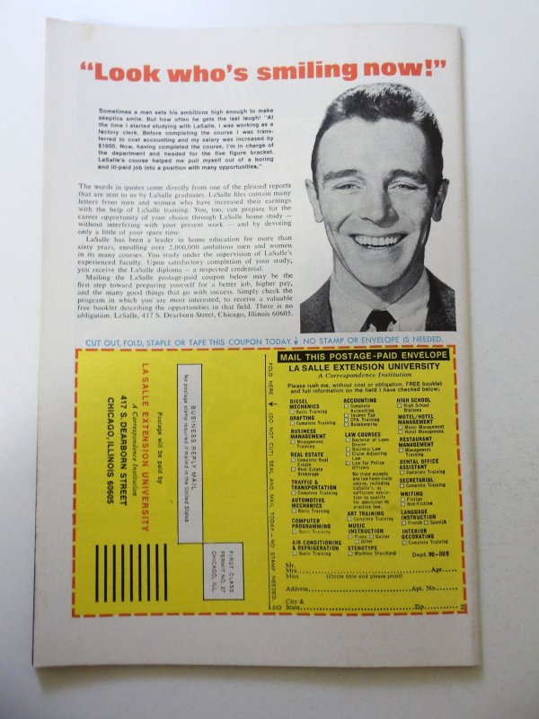 Where Monsters Dwell #22 (1973) FN+ Condition marker stamp fc, MJ insert intact