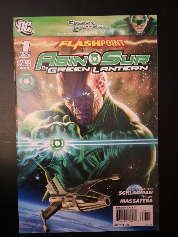 Flashpoint: Abin Sur - The Green Lantern #1 (2011) VF