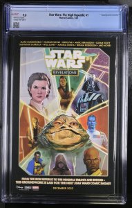 Star Wars The High Republic #1 CGC 9.8 1st App Brother Lycos Cover A Marvel 2023