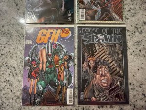 4 Image Comic Books Spawn # 5 + Gen 13 # 16 + Siege # 1 + Hellshock # 1 NM RH11