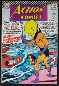 Action Comics (1938) #338 VF (8.0) The Villain Who Married Supergirl Superman