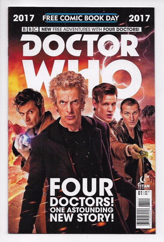 FCBD Doctor Who Four Doctors #1 (Titan, 2017) NM