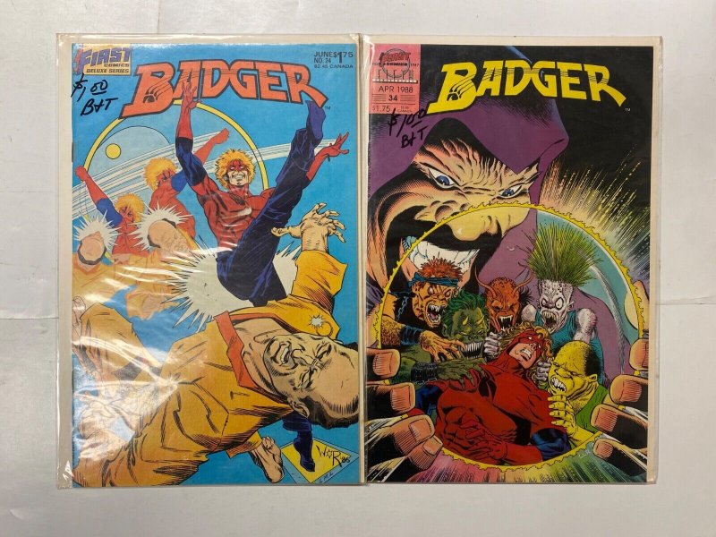 6 IMAGE comic books Troll Monarchy New Men Dynamo Joe Badger 4 KM39