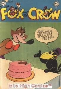 FOX AND THE CROW (1951 Series) #13 Very Good Comics Book