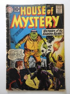 House of Mystery #116 (1961) Good Condition