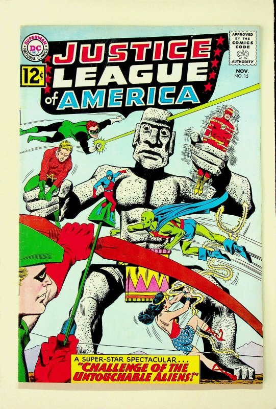 Justice League of America #15 (Nov 1962, DC) - Fine 