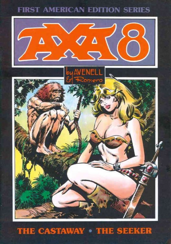 Axa (Ken Pierce) #8 VF ; Ken Pierce | First American Edition Series