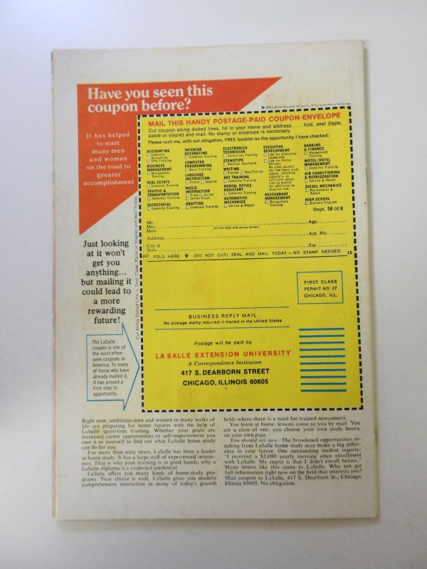 The Avengers #130 (1974) VG/FN condition MVS intact  subscription fold