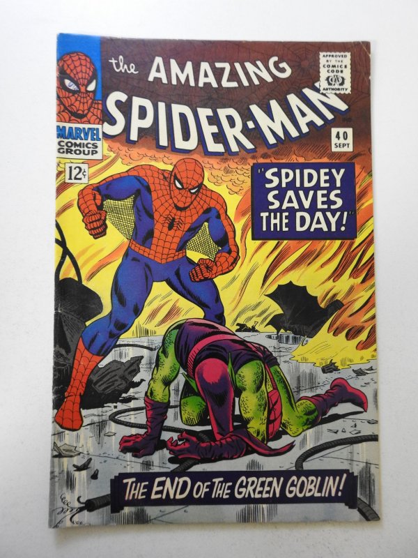 The Amazing Spider-Man #40 (1966) FN- Condition! ink fc
