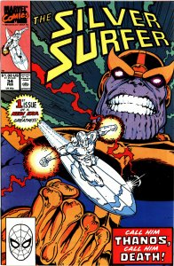 Silver Surfer #34 (1990) Silver Surfer by Jim Starlin and Ron Lim begins, Thanos