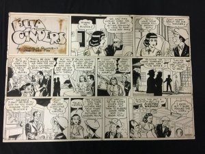 Ella Cinders Sunday Newspaper Original Comic Strip Art September 18 1949