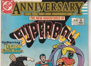 Superboy(New Adventures of….)# 50  Legion of Super Heroes Guest Stars!