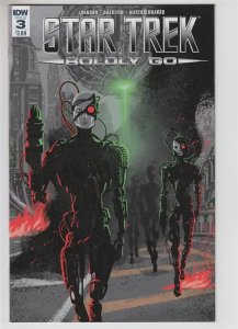STAR TREK BOLDLY GO (2016 IDW) #3 CVR A GEORGE CALTSOUDAS