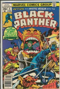 Black Panther #6 ORIGINAL Vintage 1977 Marvel Comics 1st Jakarra