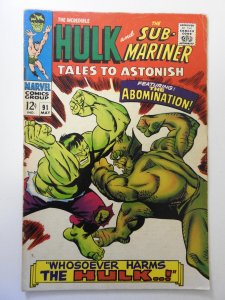 Tales to Astonish #91 (1967) VG+ Condition!