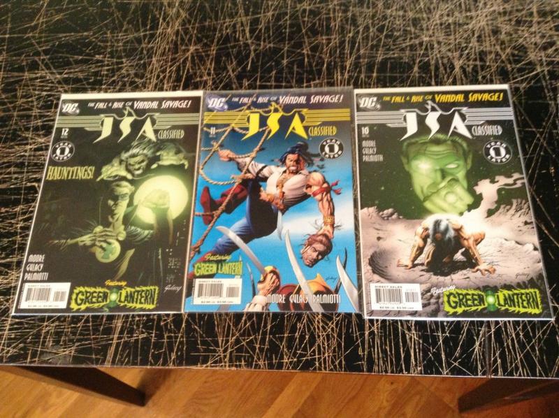 Lot Of 3 JSA Classified  DC Comic Books # 10 11 12 Awesome Issues WOW!!!!!!!! F1