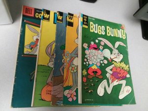 Bugs Bunny 5 Issue Silver Bronze Age Comics Lot Run Set Collection gold key dell