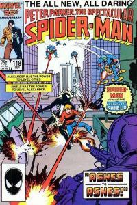 Spectacular Spider-Man (1976 series)  #118, Fine+ (Stock photo)