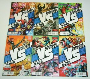 AvX: VS #1-6 VF/NM complete series - avengers vs x-men - marvel comics set lot