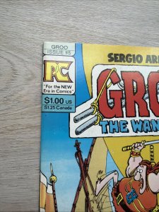 Groo The Wanderer #5 Pacific Comics Signed 3x No Coa