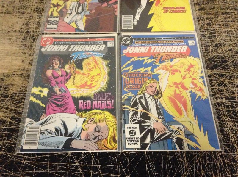 Jonni Thunder Complete DC Comics Limited Series # 1 2 3 4 AKA Thunderbolt U2