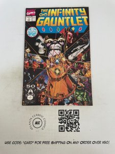 The Infinity Gauntlet Complete Marvel Comics Series # 1 2 3 4 5 6 1st Prt 7 J230